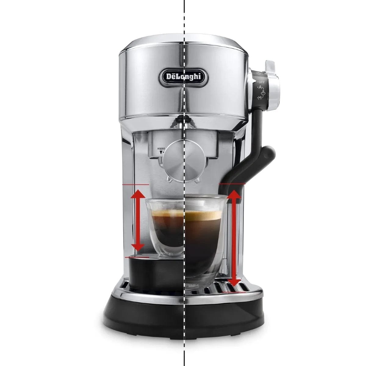 De'Longhi Dedica Maestro Plus Espresso & Cappuccino Machine EC950M Espresso Machine DeLonghi