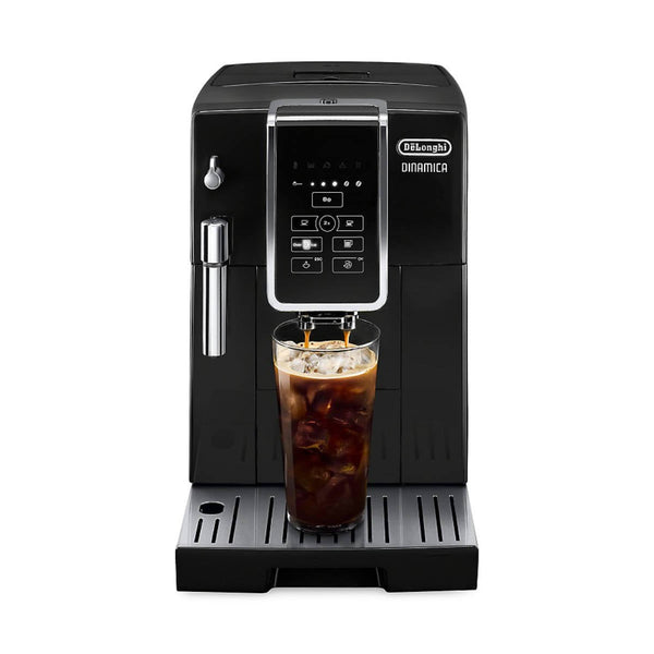 DeLonghi Dinamica Super Automatic Espresso & Coffee Machine - ECAM35020B (Black) - Open Box, Unused