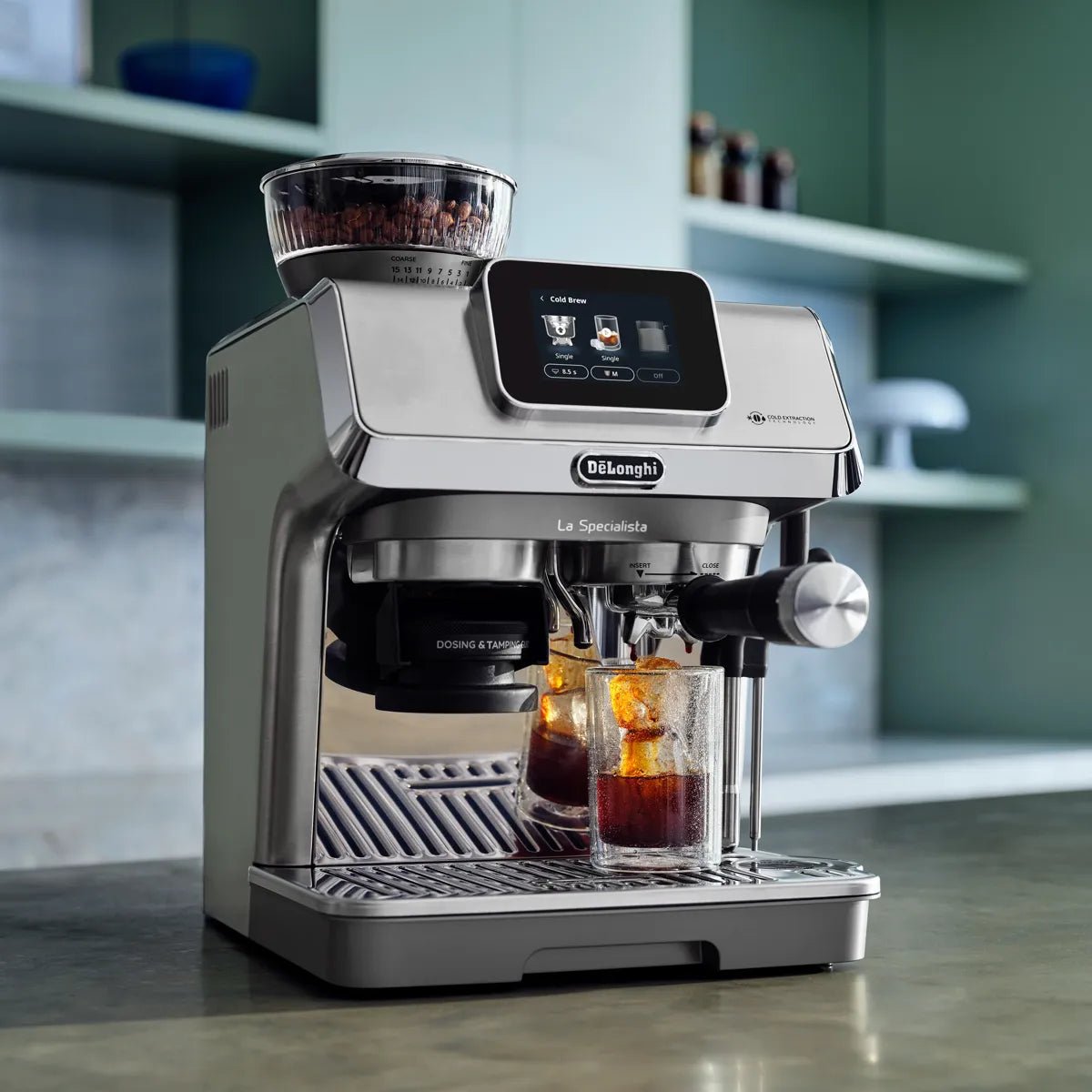 De'Longhi La Specialista Touch Semi-Automatic Espresso Machine EC9455M (Metal) Espresso Machine DeLonghi