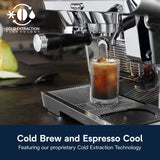 De'Longhi La Specialista Maestro Espresso Machine with Cold Brew EC9885M (Silver) Espresso Machine DeLonghi