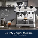 De'Longhi La Specialista Maestro Espresso Machine with Cold Brew EC9885M (Silver) Espresso Machine DeLonghi