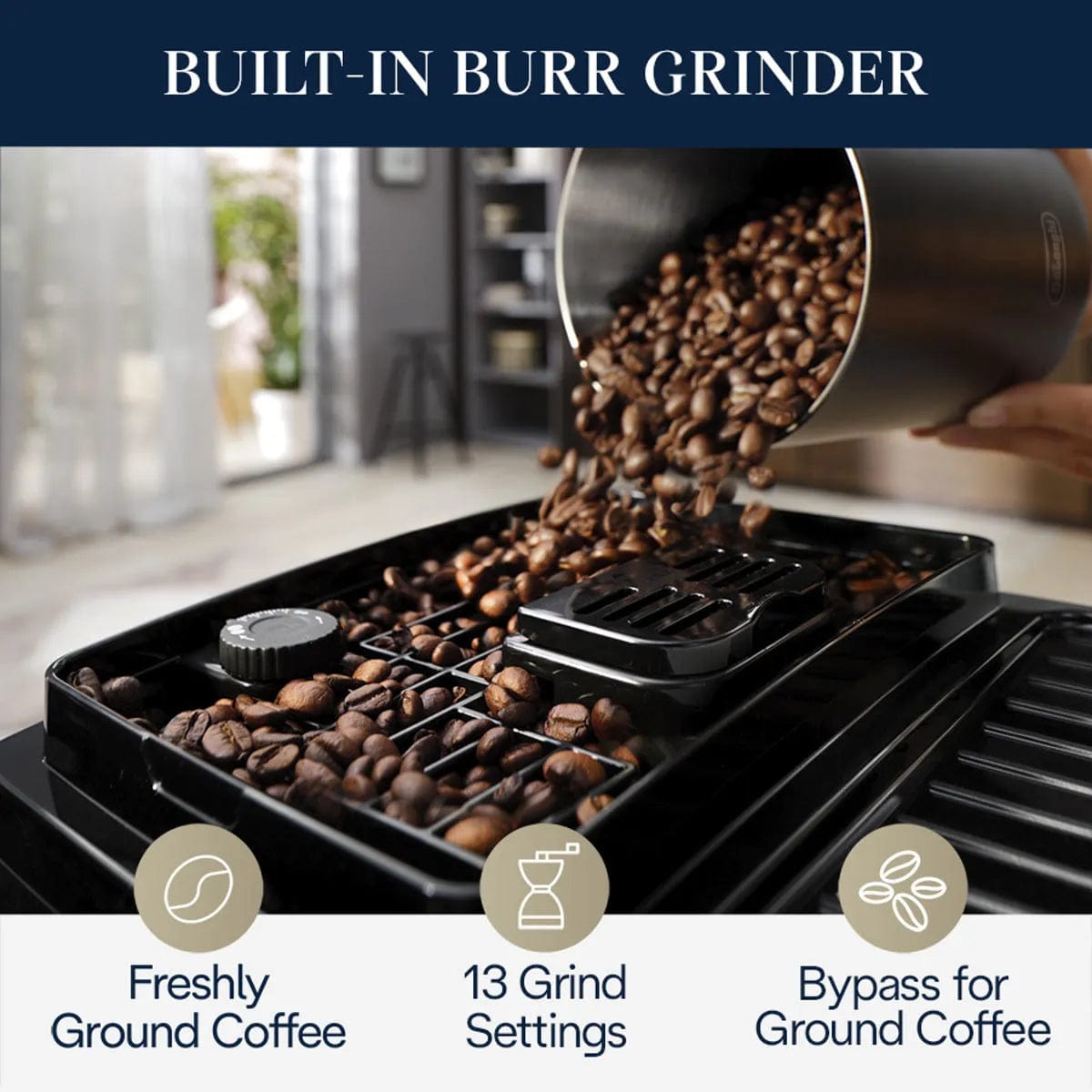 De'Longhi Magnifica Start Super Automatic Espresso Machine ECAM22022B