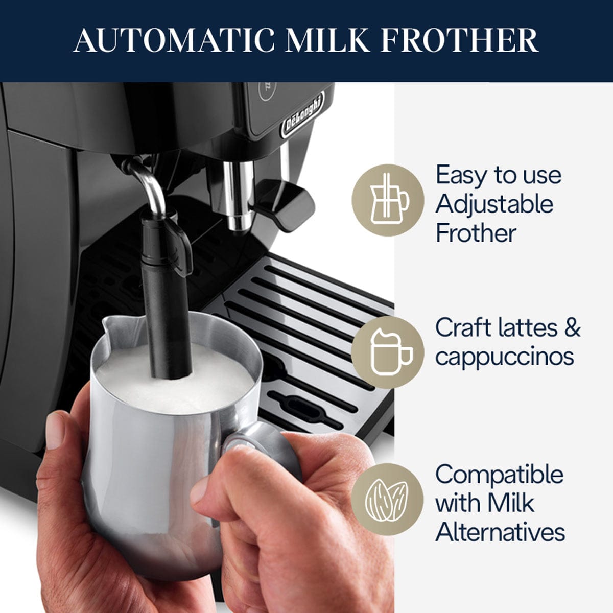 De'Longhi Magnifica Start Super Automatic Espresso Machine ECAM22022B
