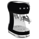 Smeg Retro-Style Espresso Maker ECF02BLUS (Black) Espresso Machine Smeg