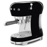 Smeg Retro-Style Espresso Maker ECF02BLUS (Black) Espresso Machine Smeg