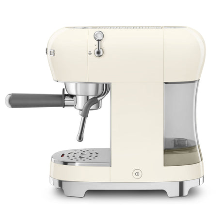 Smeg Retro-Style Espresso Maker ECF02CRUS (Cream) Espresso Machine Smeg