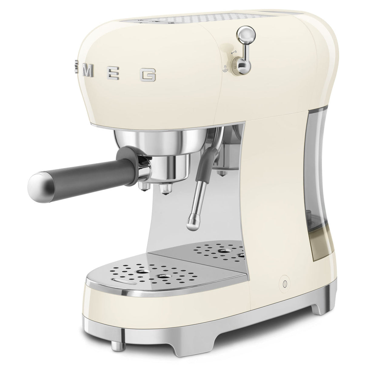 Smeg Retro-Style Espresso Maker ECF02CRUS (Cream) Espresso Machine Smeg