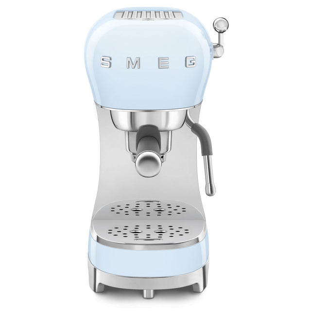 Smeg Retro-Style Espresso Maker ECF02PBUS (Pastel Blue) Espresso Machine Smeg