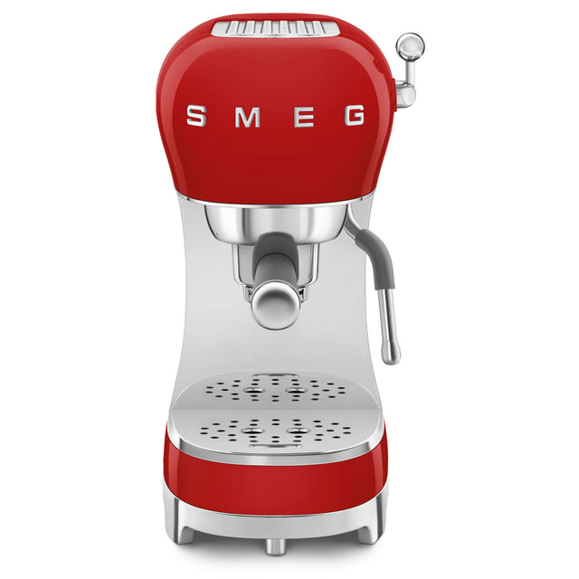 Smeg Retro-Style Espresso Maker ECF02RDUS (Red) Espresso Machine Smeg