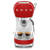 Smeg Retro-Style Espresso Maker ECF02RDUS (Red) Espresso Machine Smeg
