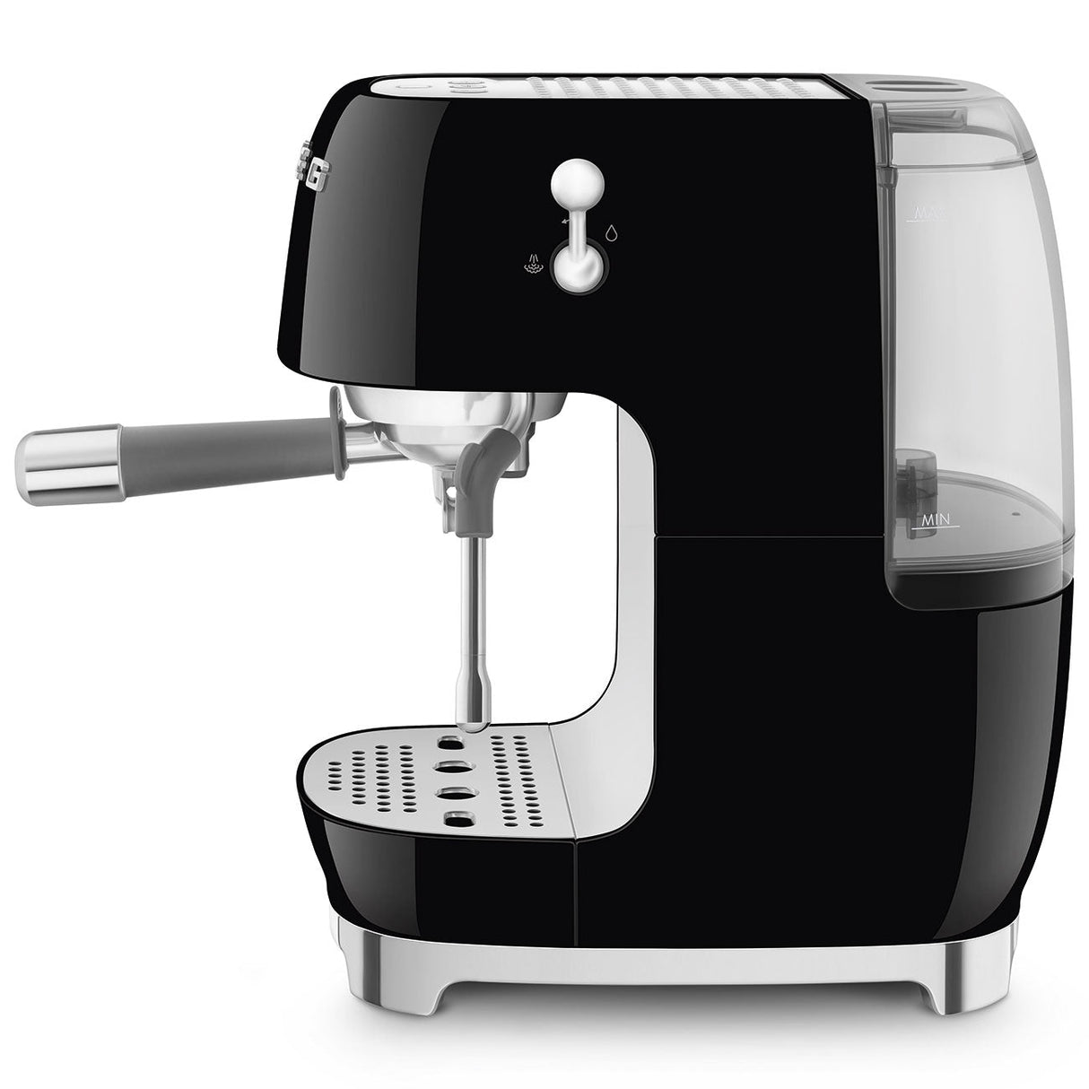 Smeg Retro-Style Espresso Maker with Cold Brew ECF03BLUS (Black) Espresso Machine Smeg