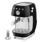 Smeg Retro-Style Espresso Maker with Cold Brew ECF03BLUS (Black) Espresso Machine Smeg