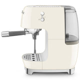 Smeg Retro-Style Espresso Maker with Cold Brew ECF03CRUS (Cream) Espresso Machine Smeg