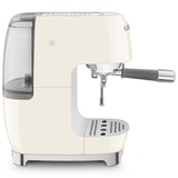 Smeg Retro-Style Espresso Maker with Cold Brew ECF03CRUS (Cream) Espresso Machine Smeg