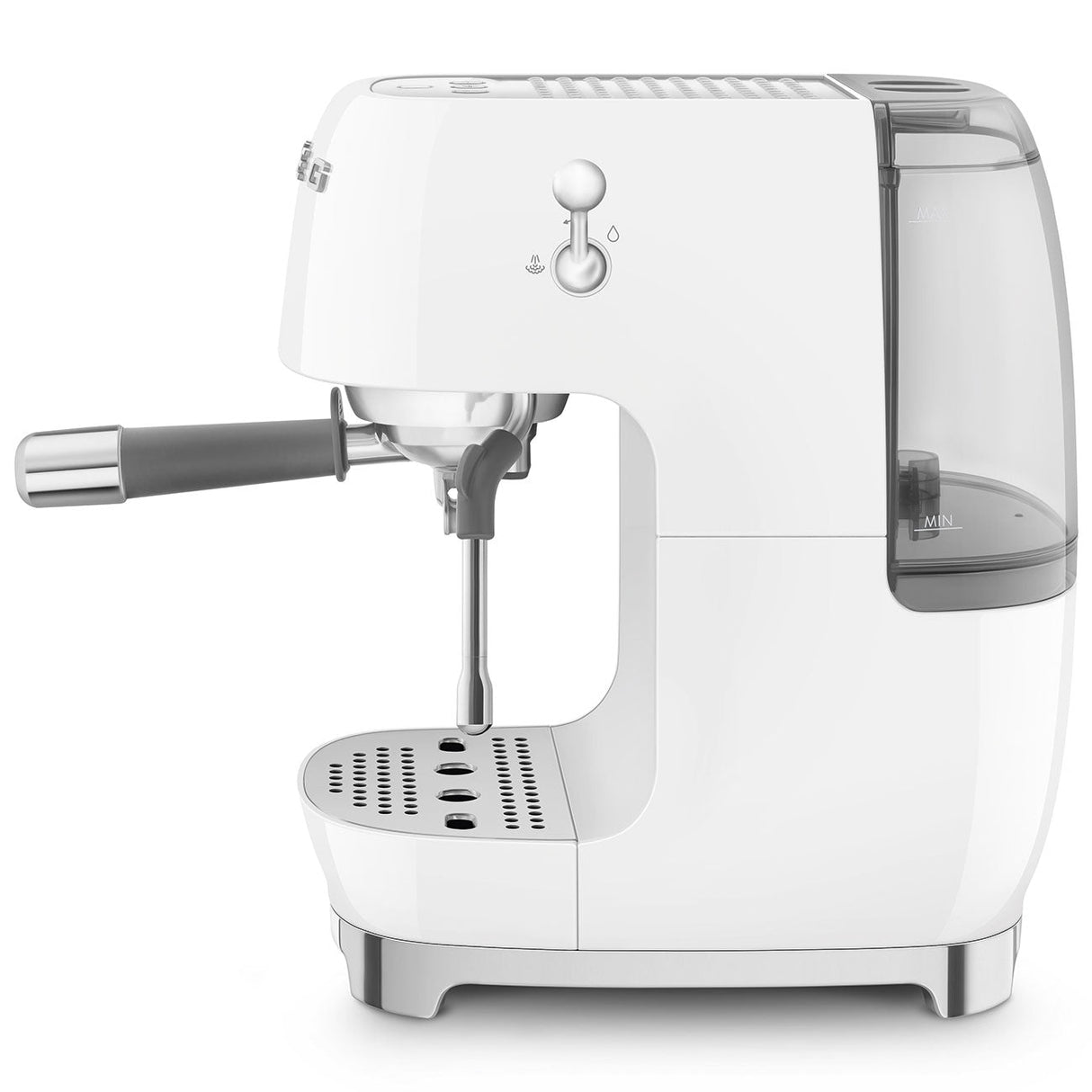 Smeg Retro-Style Espresso Maker with Cold Brew ECF03WHUS (White) Espresso Machine Smeg