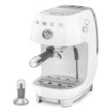 Smeg Retro-Style Espresso Maker with Cold Brew ECF03WHUS (White) Espresso Machine Smeg