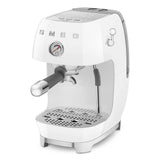 Smeg Retro-Style Espresso Maker with Cold Brew ECF03WHUS (White) Espresso Machine Smeg