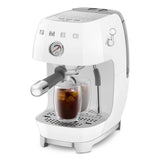Smeg Retro-Style Espresso Maker with Cold Brew ECF03WHUS (White) Espresso Machine Smeg