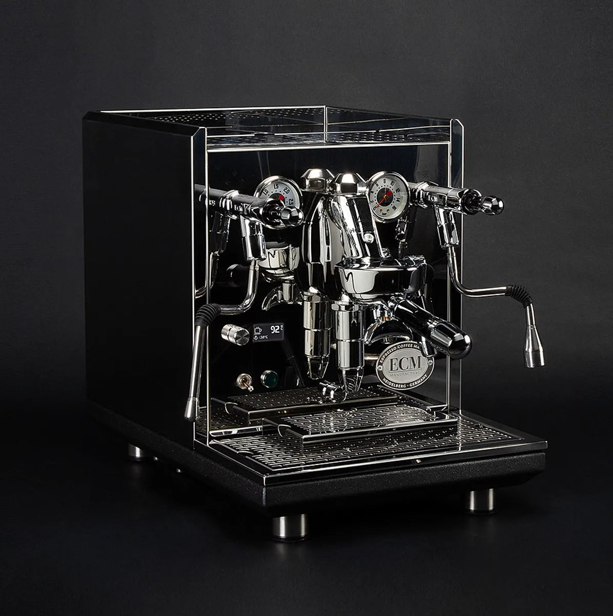 ECM Synchronika II Espresso Machine - Dual Boiler w/ PID Stainless Steel and Flow Control Espresso Machine (Prosumer) ECM