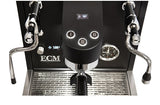 ECM Estetika brew group from above
