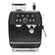 Smeg Retro-Style Semi Automatic Espresso Machine with Grinder EGF03BLMUS (Matte Black)