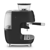 Smeg Retro-Style Semi Automatic Espresso Machine with Grinder EGF03BLMUS (Matte Black) Espresso Machine Smeg