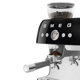 Smeg Retro-Style Semi Automatic Espresso Machine with Grinder EGF03BLUS (Black) Espresso Machine Smeg