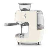 Smeg Retro-Style Semi Automatic Espresso Machine with Grinder EGF03CRUS (Cream) Espresso Machine Smeg