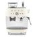 Smeg Retro-Style Semi Automatic Espresso Machine with Grinder EGF03CRUS (Cream)