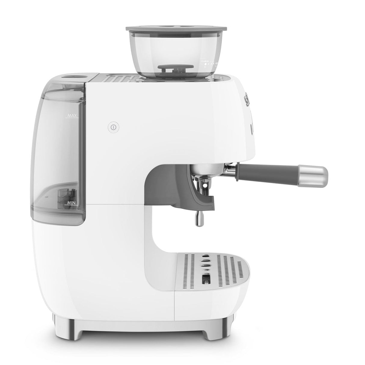 Smeg Retro-Style Semi Automatic Espresso Machine with Grinder EGF03WHUS (White) Espresso Machine Smeg