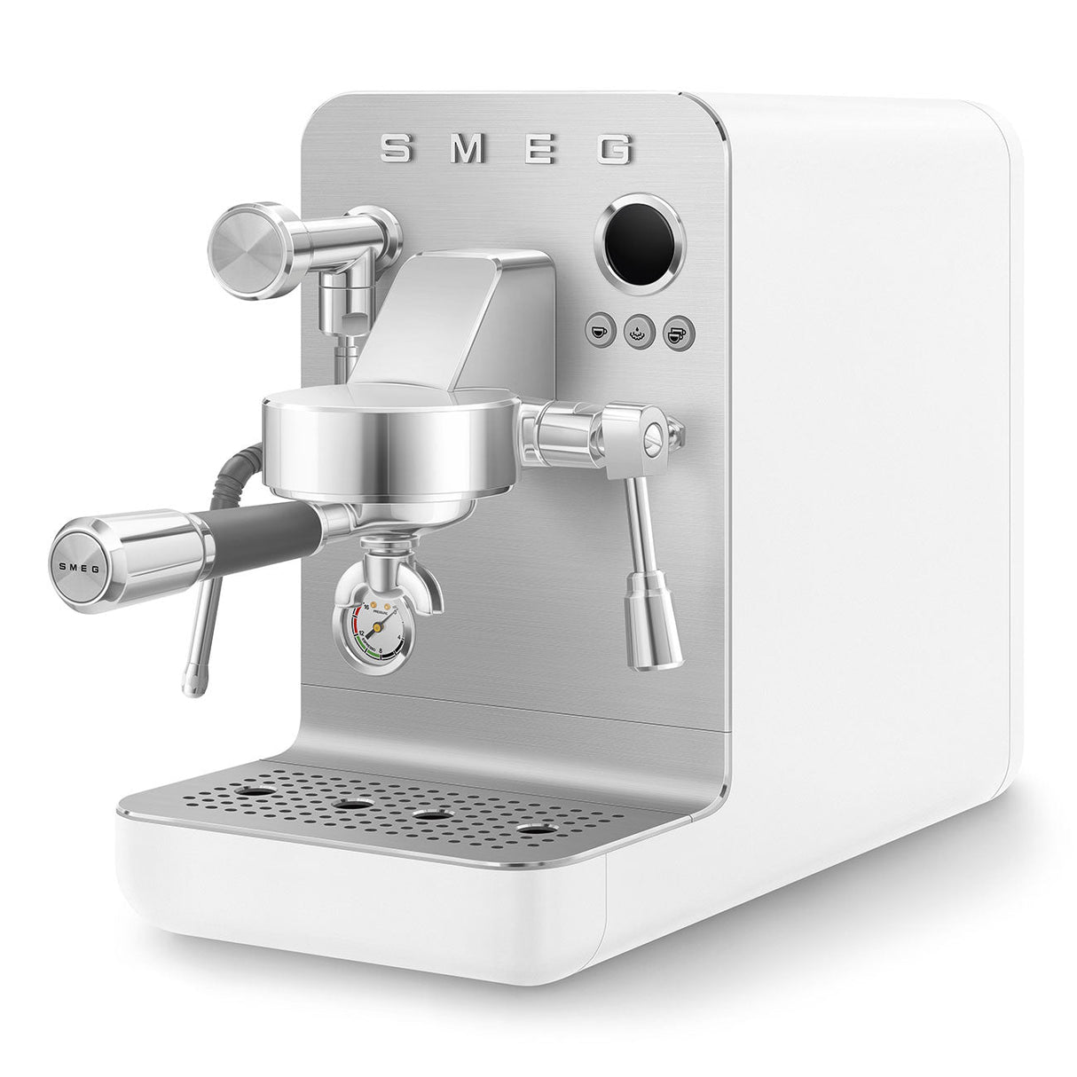Smeg Mini Pro Espresso Machine EMC02WHMUS (Matte White) Espresso Machine (Prosumer) Smeg