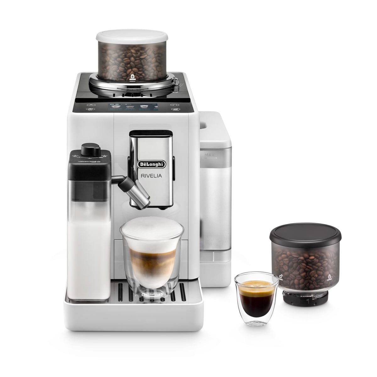 DeLonghi エスプレッソマシン ホワイト Nespresso EN167W Original Espresso Machine by De'Longhi, White