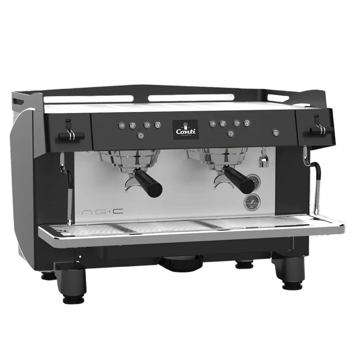 Conti NG-C 2 Group Espresso Coffee Machine (Black) Espresso Machine (Commercial) Conti