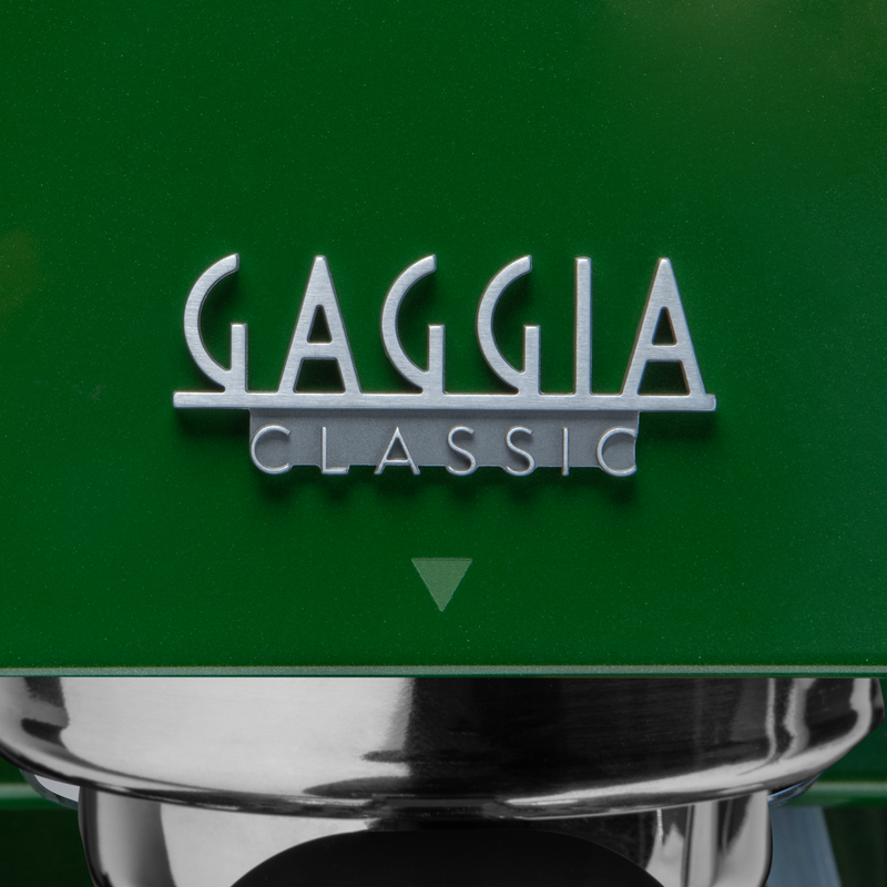 Gaggia Classic Evo Pro Espresso Machine RI9380/54 (Jungle Green) - BACKORDERED