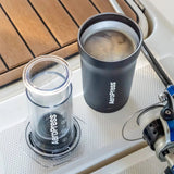 AeroPress Go Plus Travel System (Black) Pour Over Equipment AeroPress