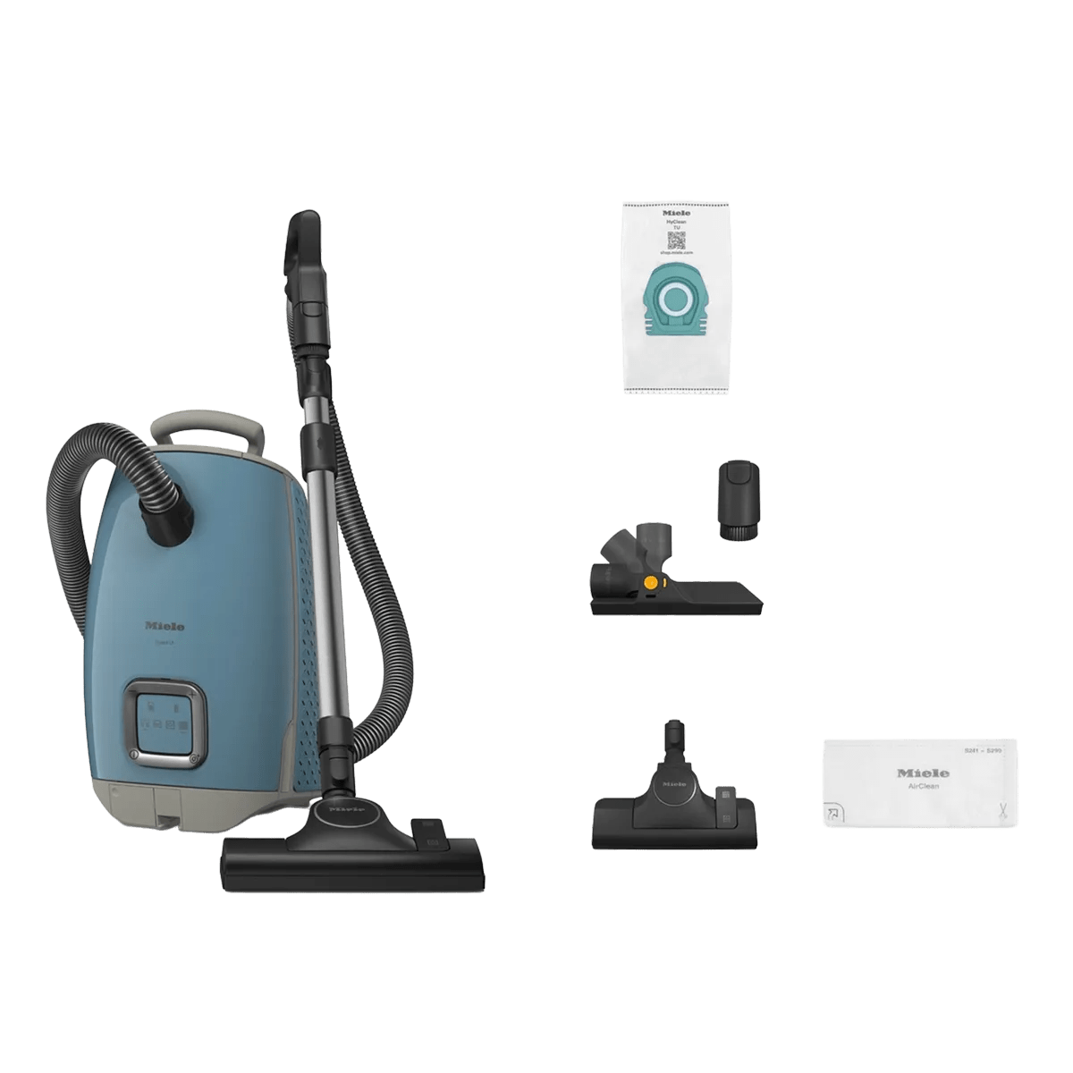 Miele Guard L1 Electro Canister Vacuum Cleaner 41UFE037CDN (Nordic Blue) Vacuum Cleaners Miele