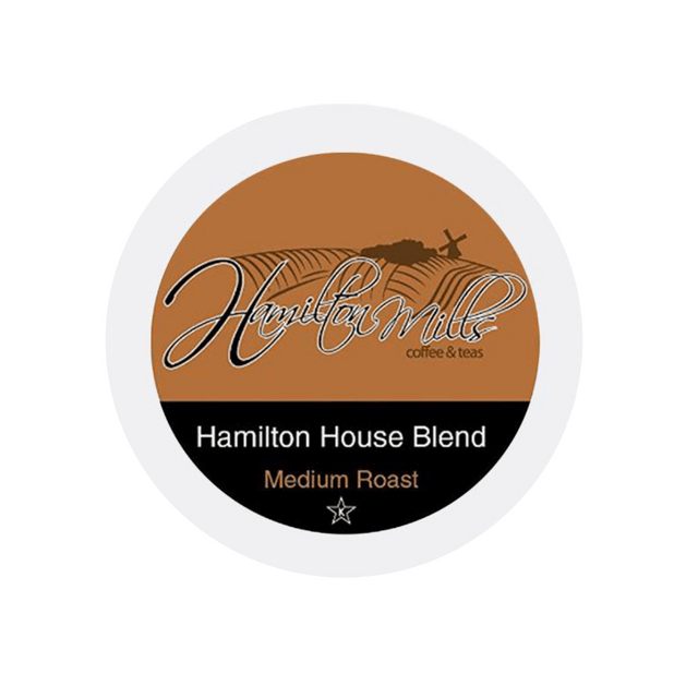 Hamilton Mills House Blend Single-Serve Coffee Pods (Box of 40) K-Cups Hamilton Mills