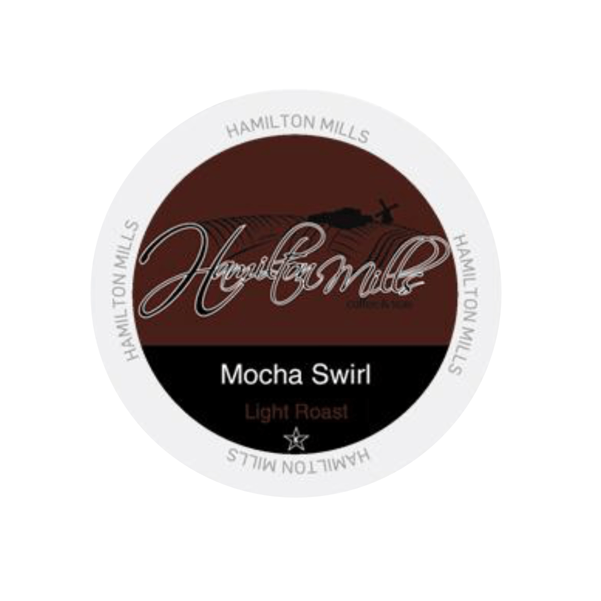 Hamilton Mills Mocha Swirl Single-Serve Coffee Pods (Case of 160) K-Cups Hamilton Mills