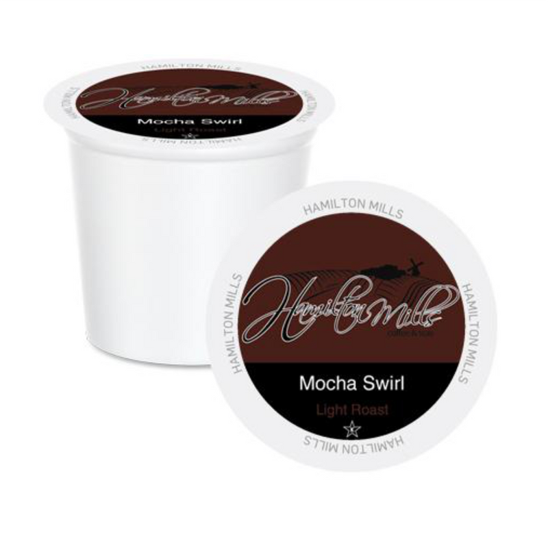 Hamilton Mills Mocha Swirl Single-Serve Coffee Pods (Box of 40)