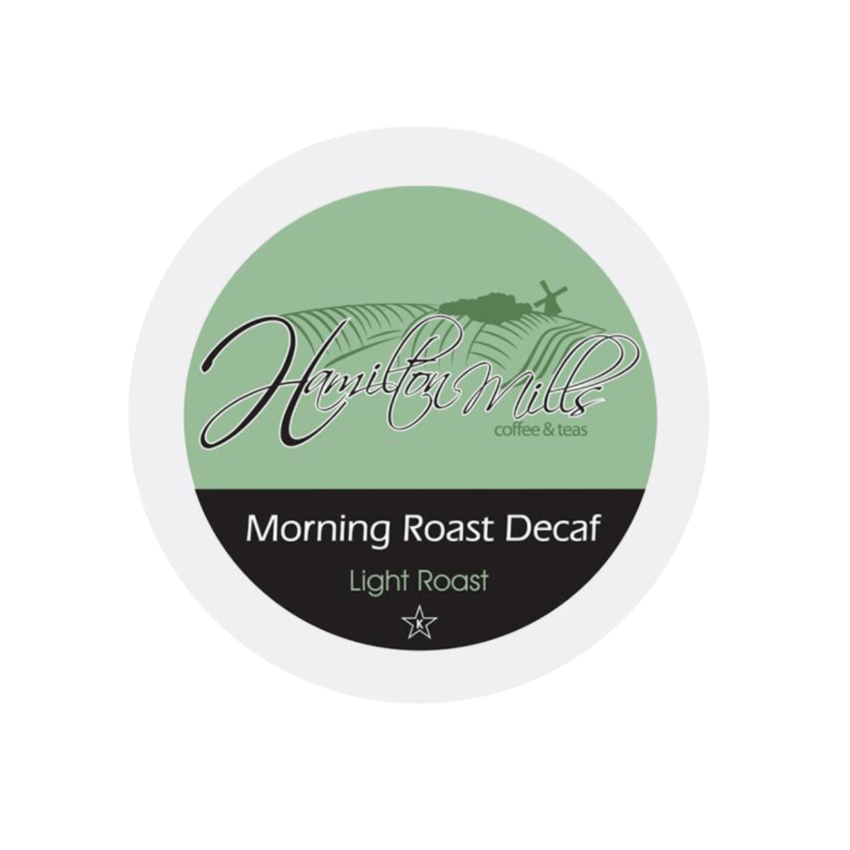 Hamilton Mills Decaf Morning Roast Single-Serve Coffee Pods (Case of 160) K-Cups Hamilton Mills