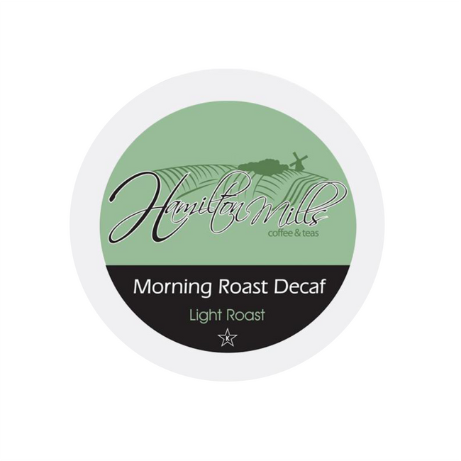 Hamilton Mills Decaf Morning Roast Single-Serve Coffee Pods (Case of 160)