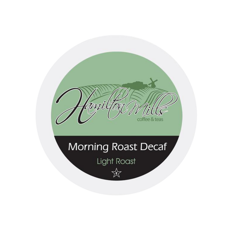 Hamilton Mills Decaf Morning Roast Single-Serve Coffee Pods (Box of 40)