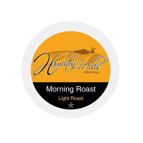 Hamilton Mills Morning Roast Single-Serve Coffee Pods (Box of 40) K-Cups Hamilton Mills