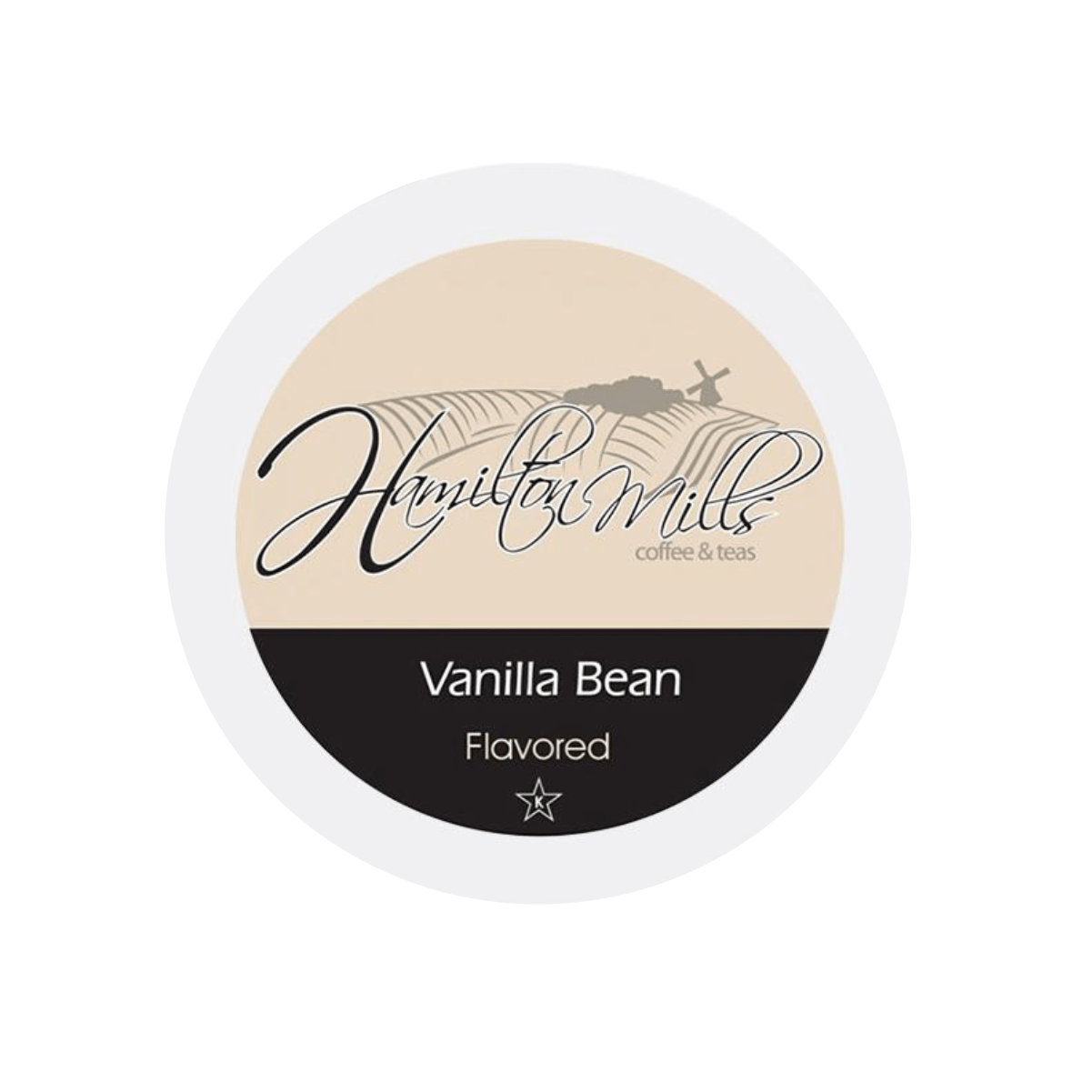Hamilton Mills Vanilla Bean Single-Serve Coffee Pods (Case of 160) K-Cups Hamilton Mills
