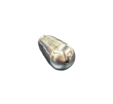 Conical metal steam nozzle for De’Longhi Parts: Steam Nozzle AS00001238, featuring a small hole at the tip and a threaded end.