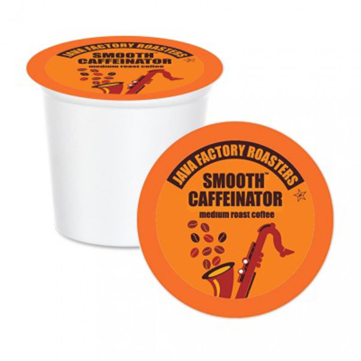 Java Factory Smooth Caffeinator Single-Serve Coffee Pods (Case of 160) K-Cups Java Factory