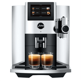 Jura S8 Super Automatic Coffee Machine 15653 (Chrome) Super Automatic Espresso Machine Jura