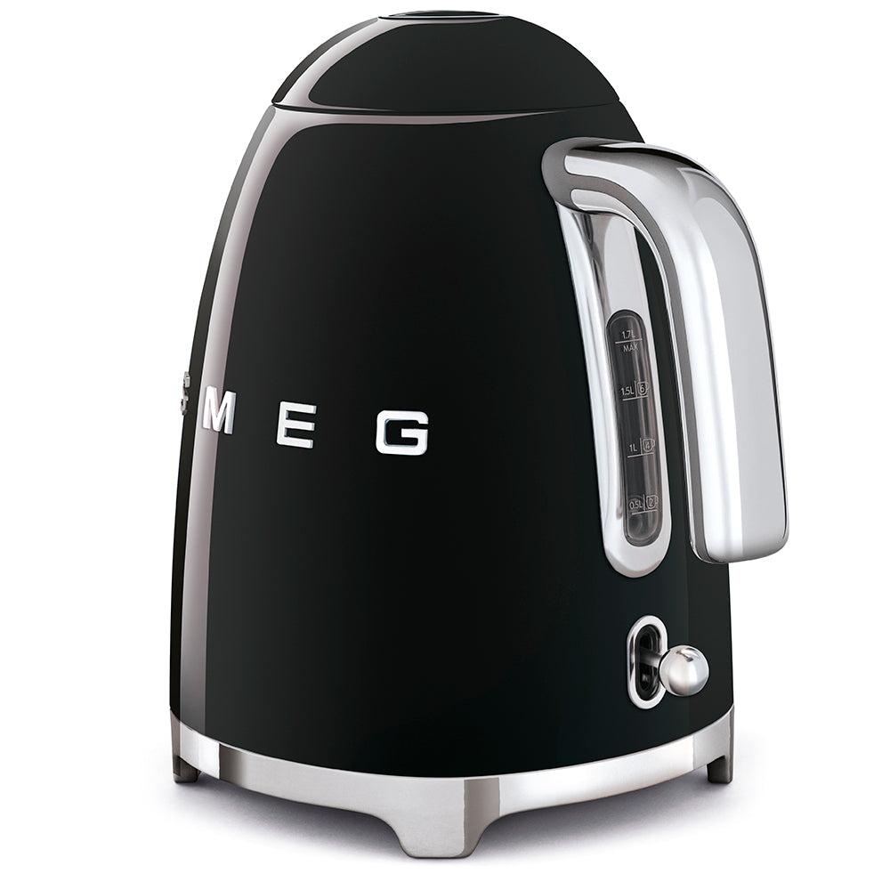 Smeg Retro-Style 1.7L Electric Kettle KLF03BLUS (Black) Kettle Smeg