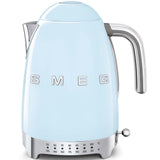 Smeg Retro-Style Variable Temperature 1.7L Electric Kettle KLF04PBUS (Pastel Blue) Kettle Smeg