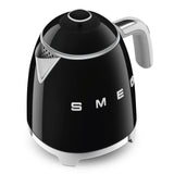 Smeg Retro-Style 0.8L Mini Electric Kettle KLF05BLUS (Black) Kettle Smeg